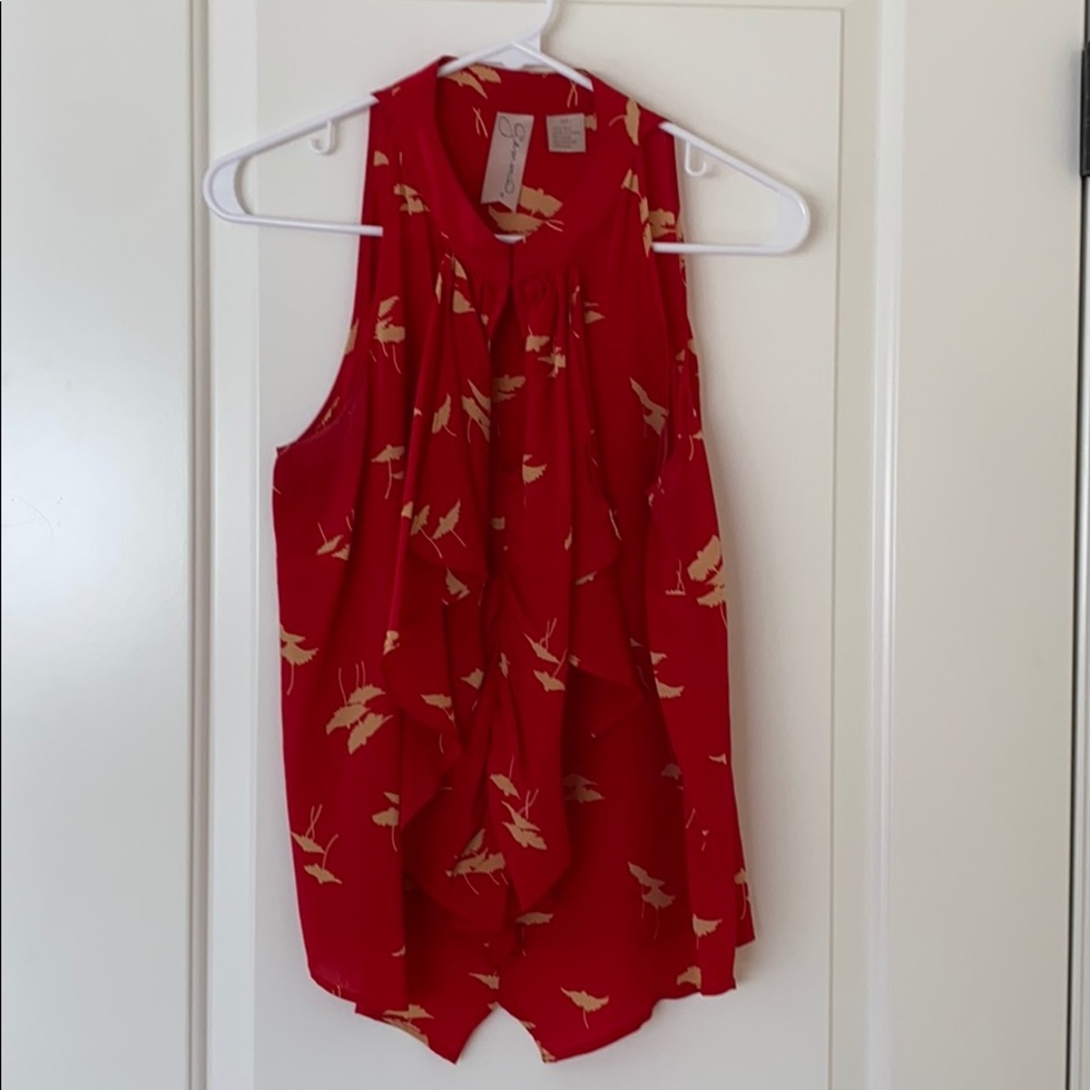 Gemma sleeveless blouse size L